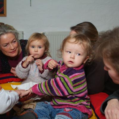 Kinder im Agape-Haus